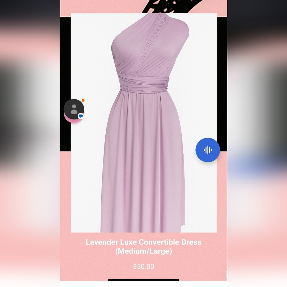 Elegant Lavender One-Shoulder Dress